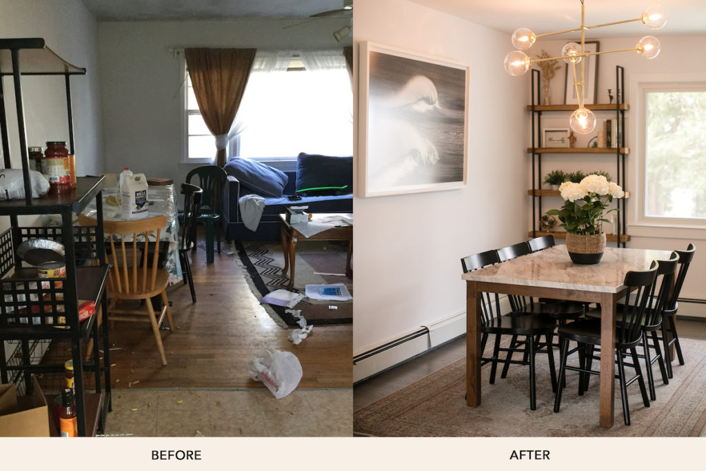 Ashley Libath Dining Room Before And After